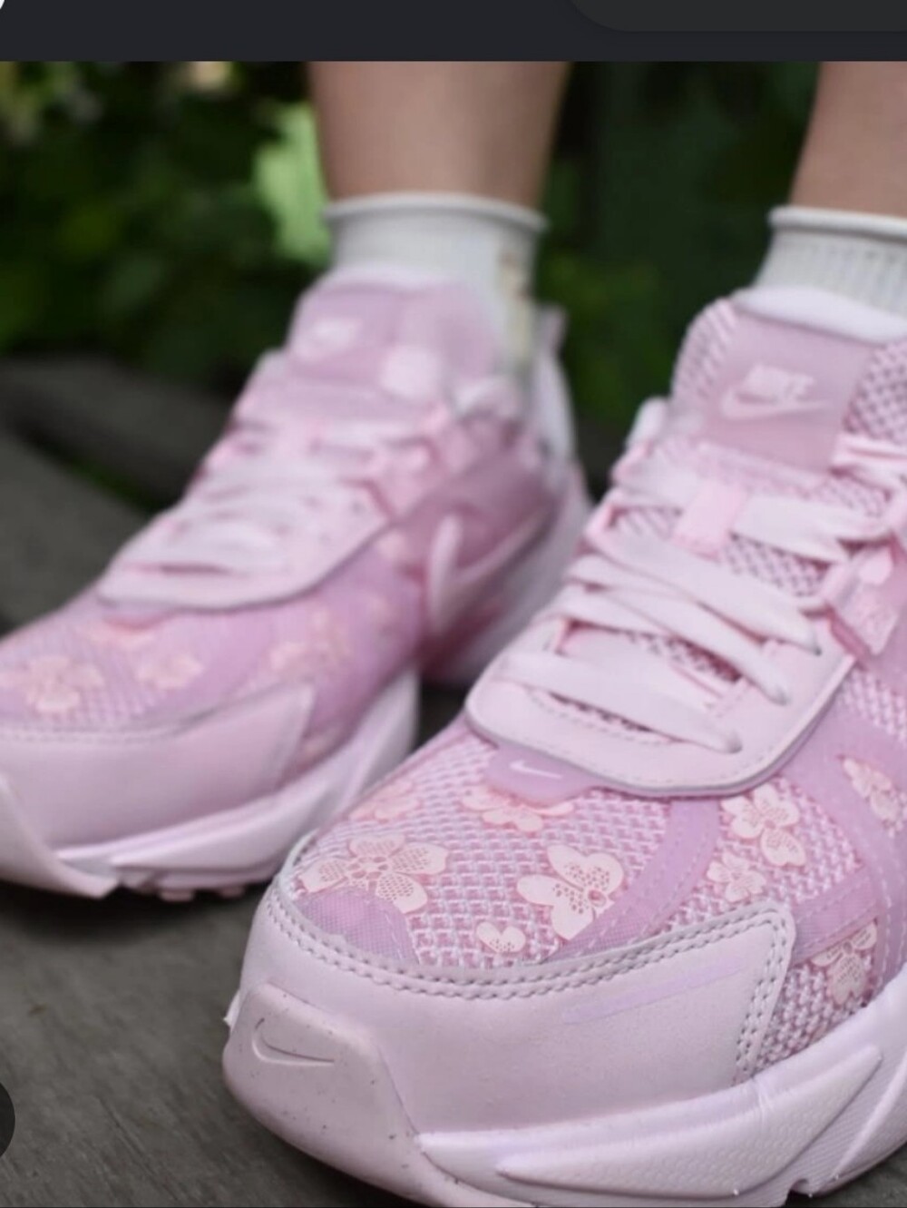 Nike V2K Run Pink Foam Cherry Blossom Shoes